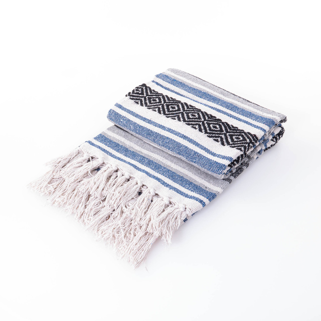 Prosop de plaja cu franjuri, 130 x 180 cm