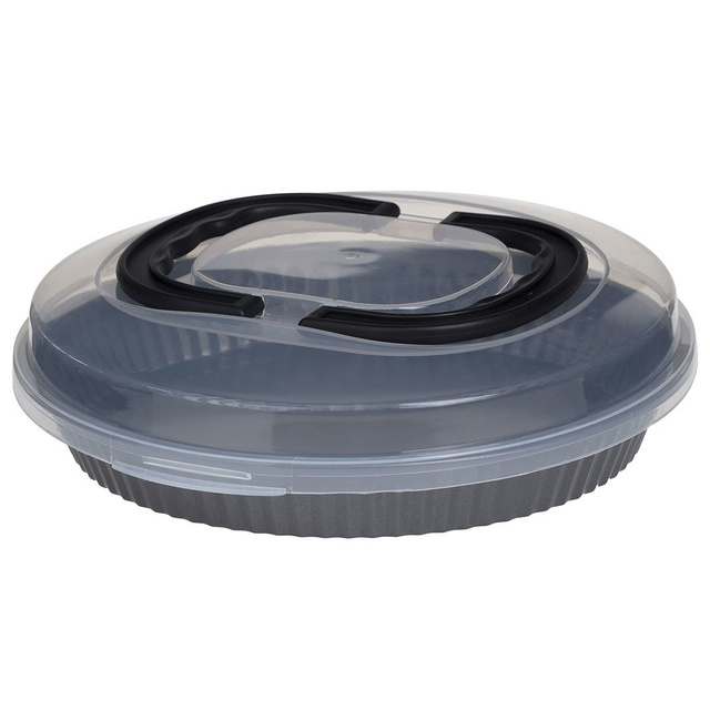 Tava de copt pentru tarta cu capac, Ø 26 cm, metal