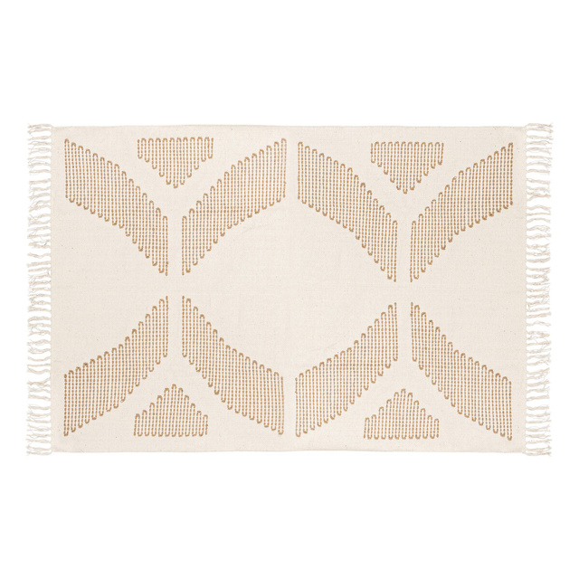 Covor din bumbac brodat Inu 120 x 180 cm