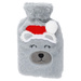 Termofor de 0,85 L cu motiv sărbătoresc, ursuleț