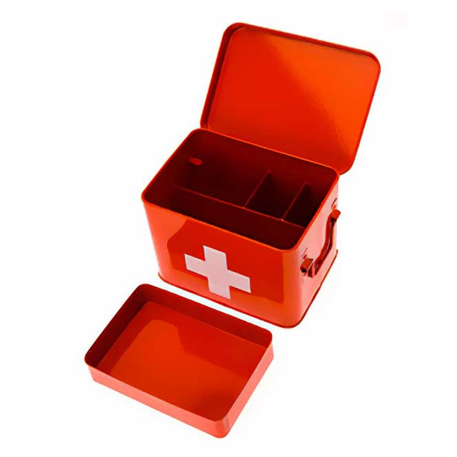 Dulap metalic pentru medicamente present time, 21,5 x 15,5 x 16 cm