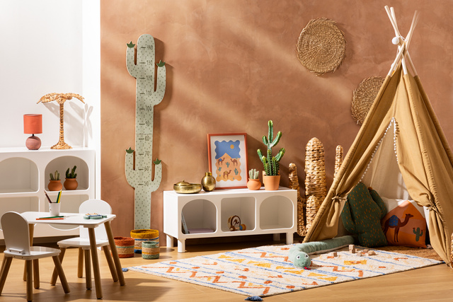 Măsuță și două scăunele pentru copii ALEX