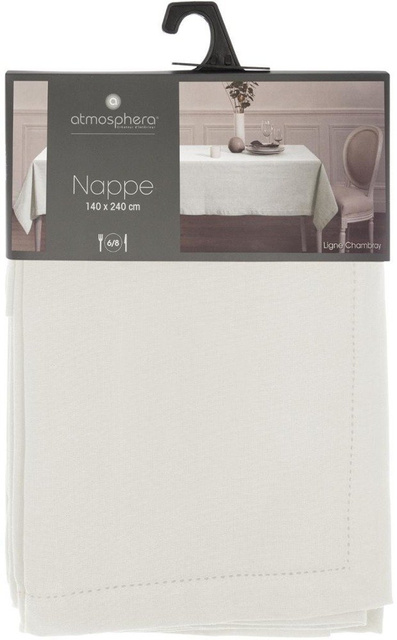 Fata de masa dreptunghiulara CHAMBRAY - bumbac, 140 x 240 cm