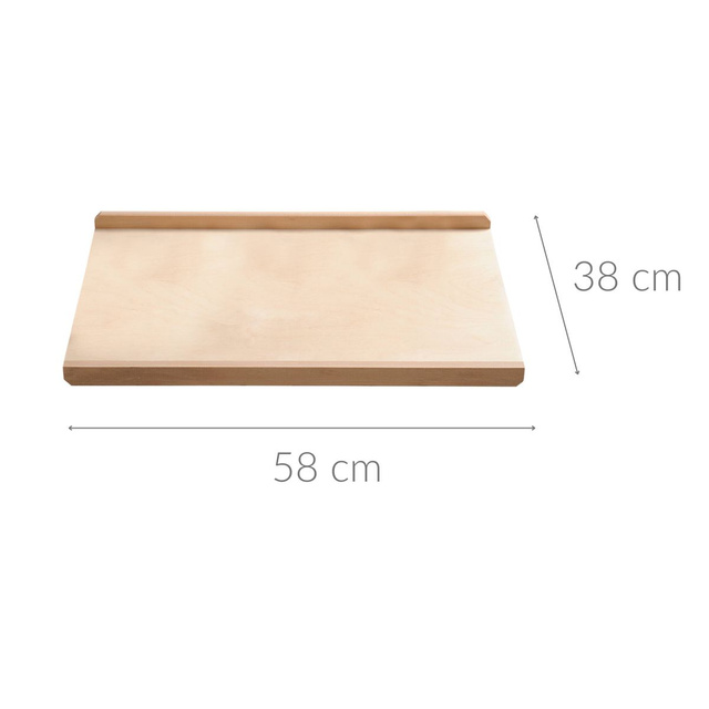 Suport pentru aluat 2 în 1 cu margine, 58 x 38 cm, Kesper
