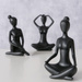 Figurină decorativă Yoga, femeie, 10 cm