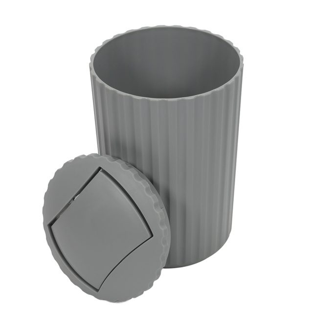 Coș de gunoi pentru baie, Swing Bin Allstar, culoare gri, 3l