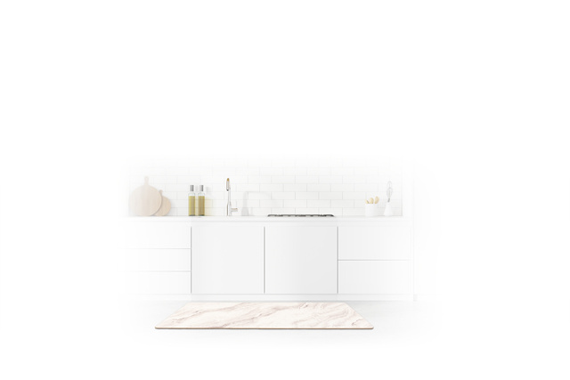 Covoraș de baie din diatomit EASY, 50 × 120 cm