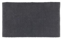 Covor de baie MONA, bumbac, 50 x 80 cm, gri inchis, WENKO
