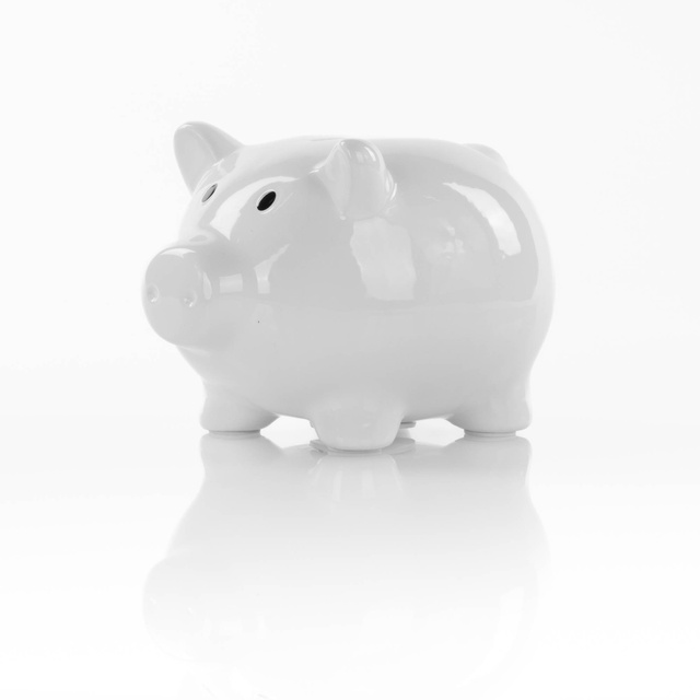 Pușculiță din ceramică, 18 x 15 x 13 cm