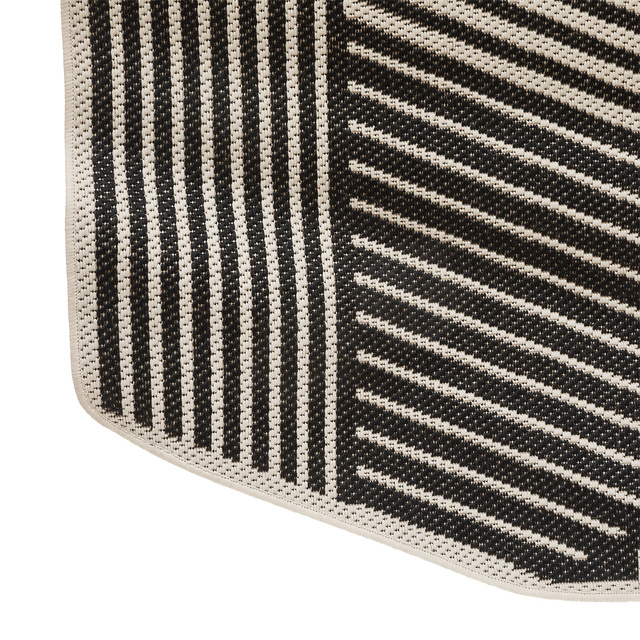 Covor de terasa cu model geometric, 160 x 230 cm