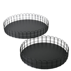 Tavi metalice WEIRY, 2 buc. Ø 25-31 cm