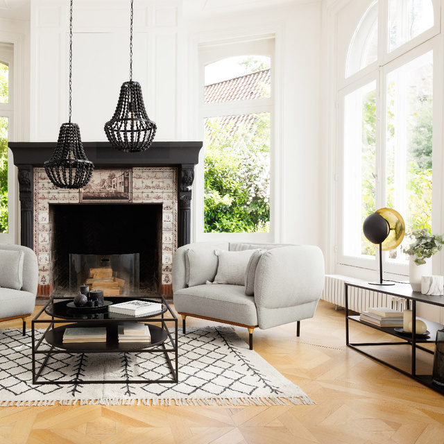 Lampă de masă metalică ESTEE, 57 cm