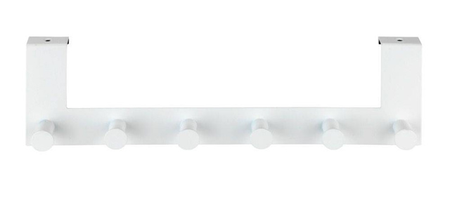 Cuier pentru ușa CELANO, culoare albă, Wenko