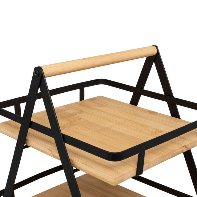 Raft pentru blat de bucătărie ORDERA, 2 niveluri, 30,5 x 22,5 x 29 cm