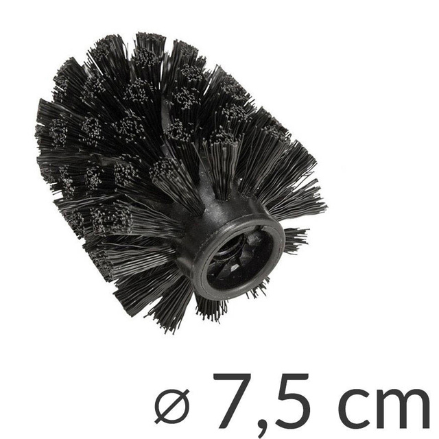 Perie WC cu suport BOSIO, 35x14x10 cm, WENKO