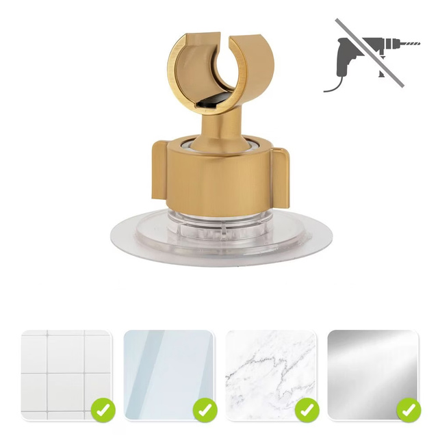 Suport pentru telefonul de duș 360°, montaj fără găurire