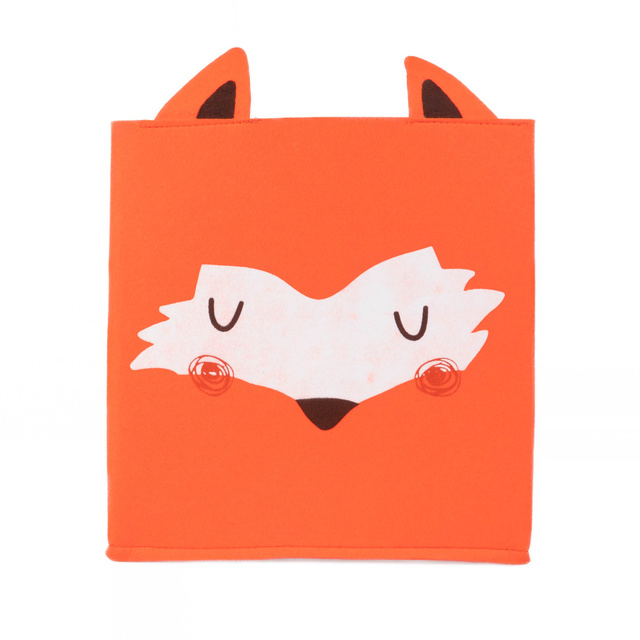 Cutie pliabila pentru jucarii Forest Friends, cu urechiuse, din fetru