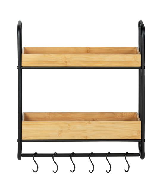 Raft de perete Wenko pe doua niveluri cu umerase LOFT