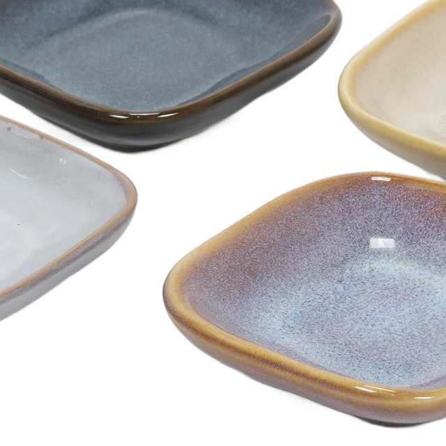 Set boluri cu gustări în diferite culori, 4 buc.