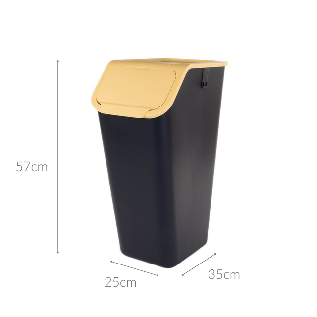 Coș de gunoi pentru sortarea deșeurilor, 35 l