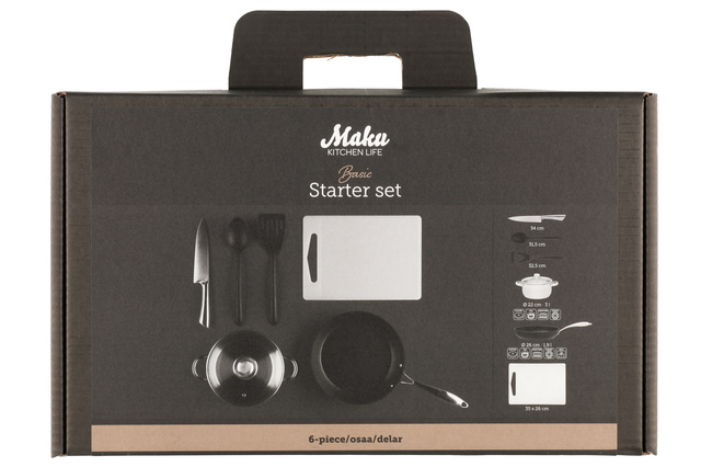 Wok din fontă, Ø 30 cm