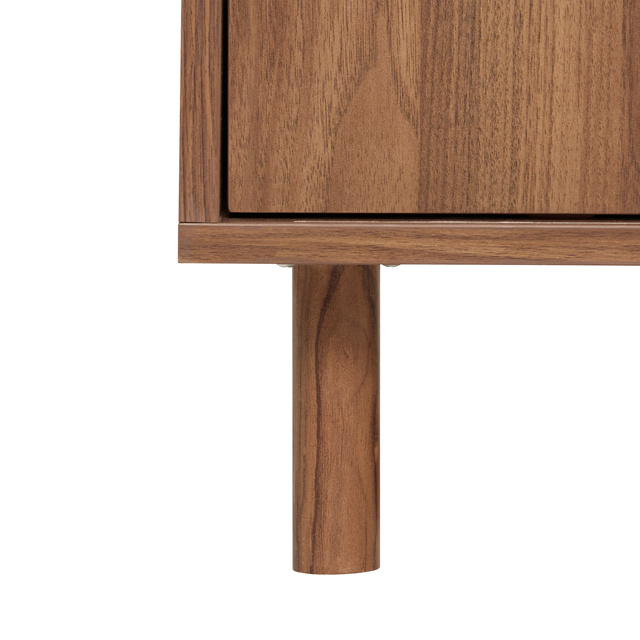 Dulap pentru televizor SLIDY, culoare lemn închis, 120 x 40 x 42 cm