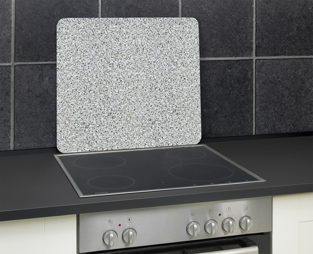 Protectie din sticla pentru aragaz, GRANIT, WENKO