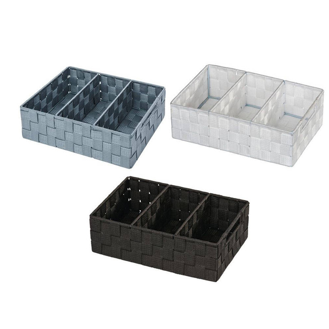 Organizer ADRIA BLACK - recipient de baie, WENKO, negru