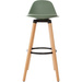 Scaun de bar cu spatar MAXON, Verde, 92x42,5x39,5 cm, Atmosphera Créateur d'intérieur