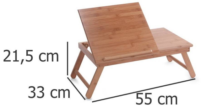 Mesea de mic dejun, suport pentru carte, 55x33 cm, ZELLER