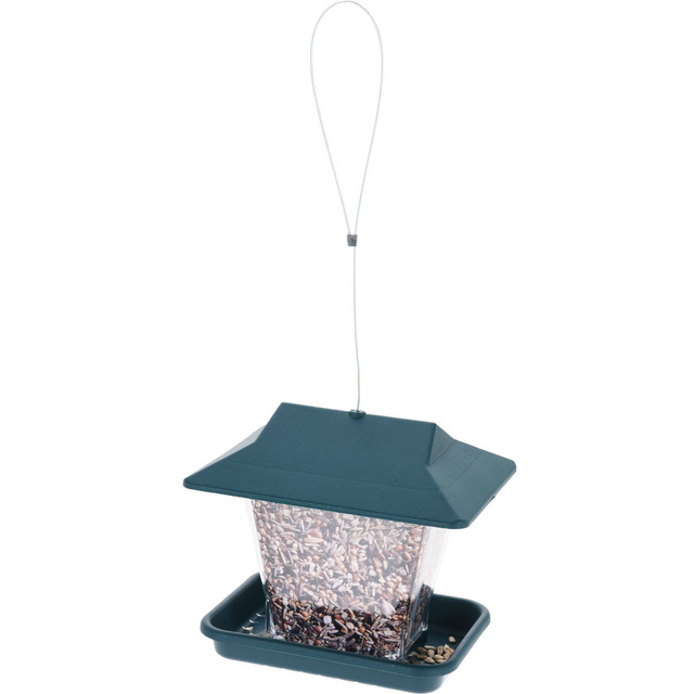 Hranitoare pentru pasari cu acoperis