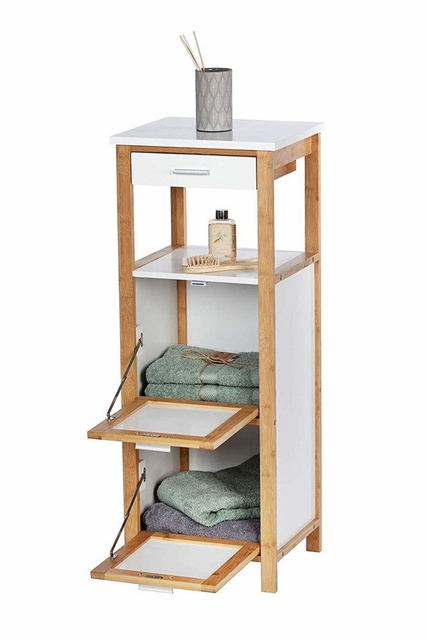 Bibliotecă pe două niveluri cu sertar FINJA, Wenko