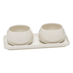 Set ceramic pentru servirea gustărilor NORA
