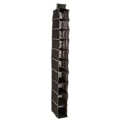 Organizator pentru agățat pantofi DRESSING, 30x15x120 cm, negru