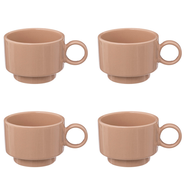 Set 4 cesti espresso RETRO, 100 ml