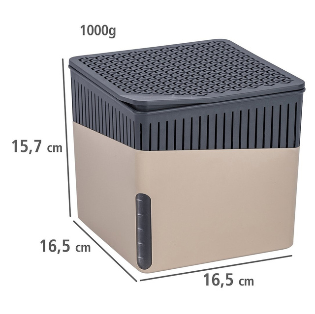 Dezumidificator + cartuș de 1 kg - suportă până la 80 m3 de aer, WENKO