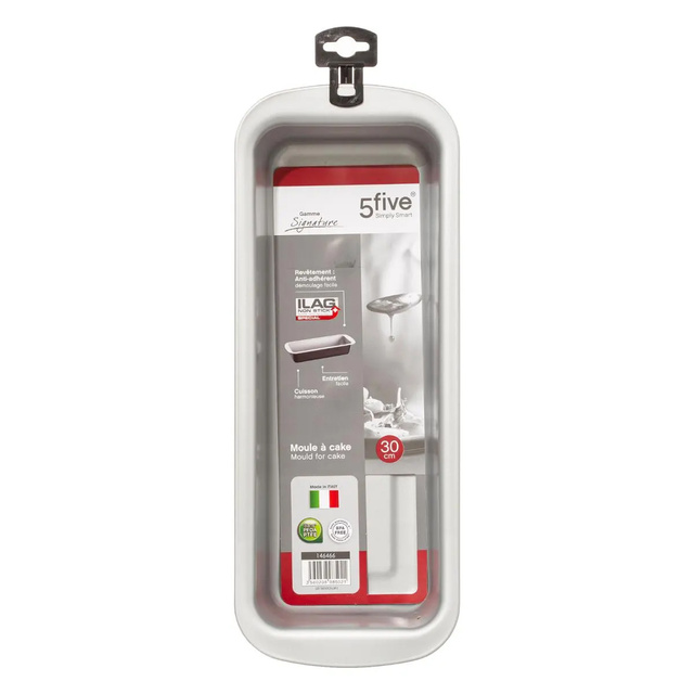 Tava metalica dreptunghiulara, 35 x 13,5 x 6 cm