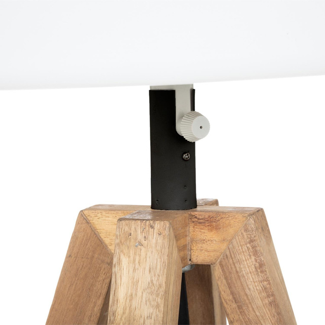 Lampa pentru terasa Matia, cadru din lemn de salcam, inaltime 58 cm