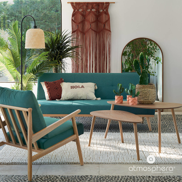 Set 3 cosuri depozitare din trestie