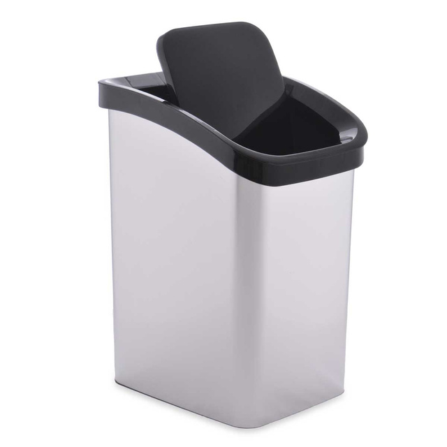 Coș de gunoi cu capac rabatabil, 23 litri