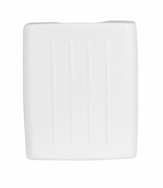 Un scaun de toaletă cu un scaun conturat, un scaun de baie din plastic - WENKO