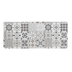 Covor de baie lung cu model, 50 x 120 cm