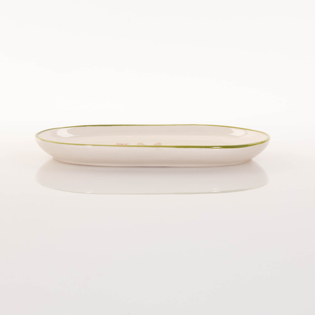 Platou ceramic Gabby, iepuras, 24,5 x 16 cm