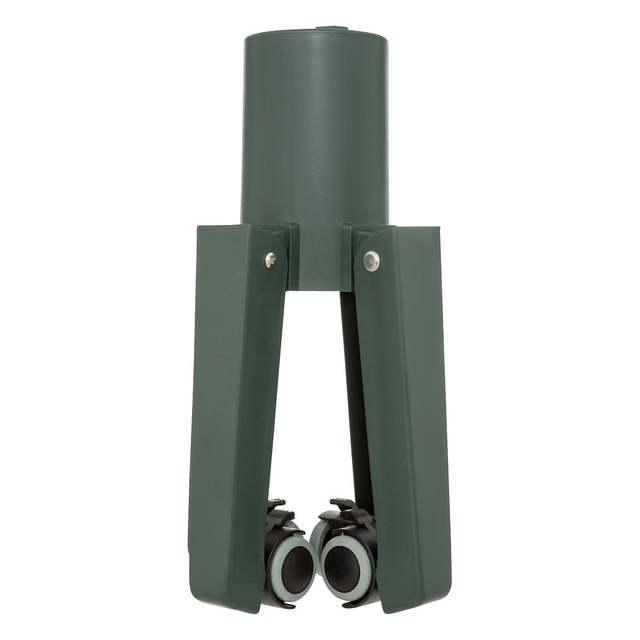 Suport metalic pentru brad cu roti, 20 x 54 cm