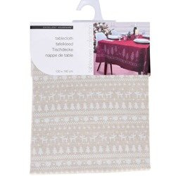 Fata de masa, cu motiv X-MASS