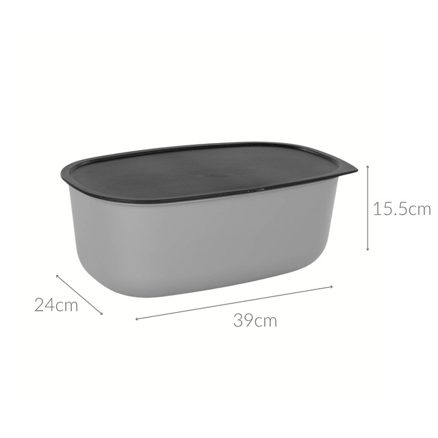 Cutie pentru paine, capac detasabil