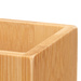 Pahar pentru periuta de dinti, patrat, bambus, 6,8 x 6,8 x 9,7 cm