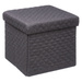 Puf pliabil cu spatiu de depozitare, 31 x 30 x 31 cm