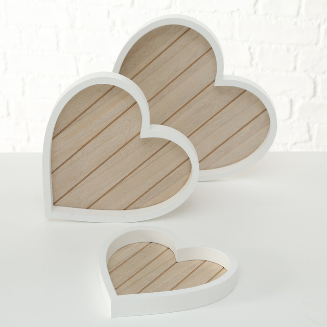 Tavi decorative in forma de inima, HERZ