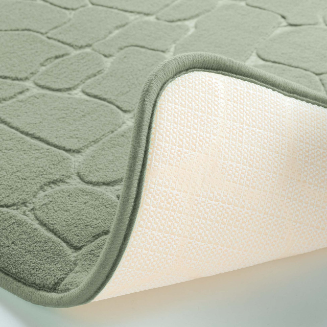 Covor de baie cu model in relief, 50 x 80 cm, RICOCHET